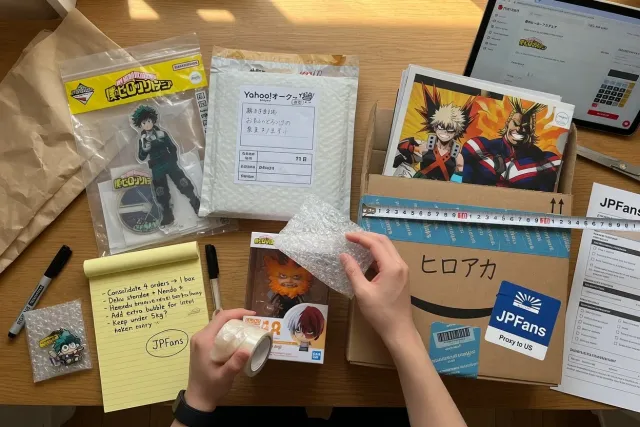 How to Consolidate My Hero Academia Orders for International Shipping