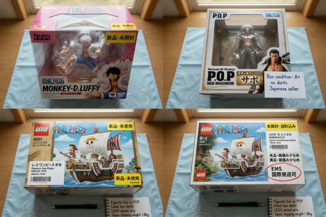 How to Buy One Piece Figures and LEGO Sets from Japan