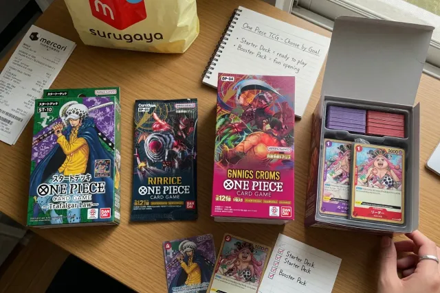 Start with the kind of One Piece TCG experience you want
