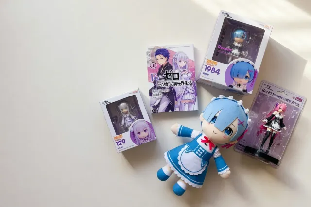 Re:Zero merchandise from Japan