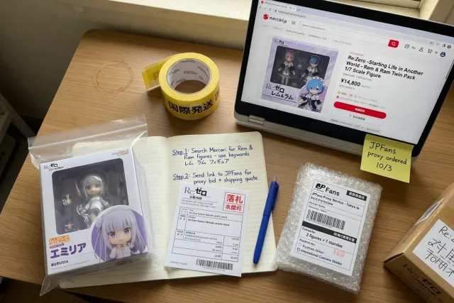 How to Buy Re:Zero Merchandise from Japan