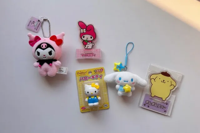 Sanrio merchandise from Japan