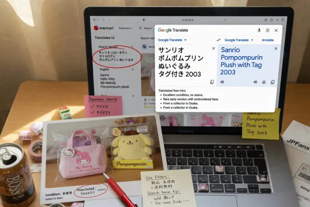 How to Use Translated Live Listings to Find Sanrio Goods