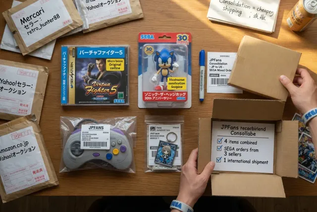 How Consolidation Works for SEGA Orders from Multiple Sellers