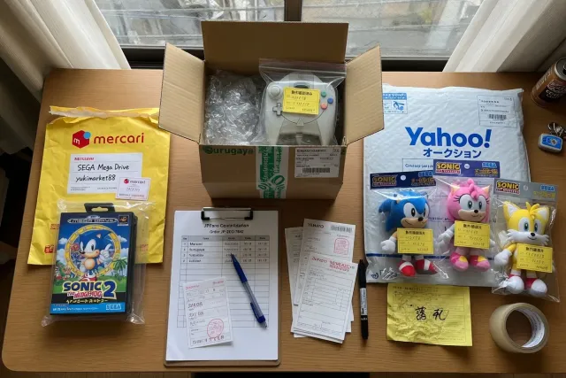 How SEGA purchases arrive from multiple sellers