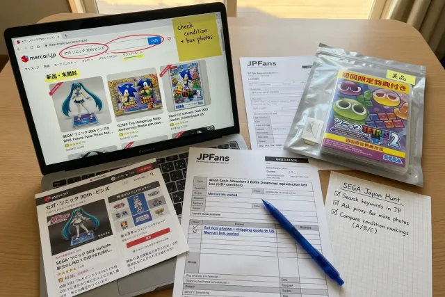 How to Buy SEGA Items from Japanese Marketplaces