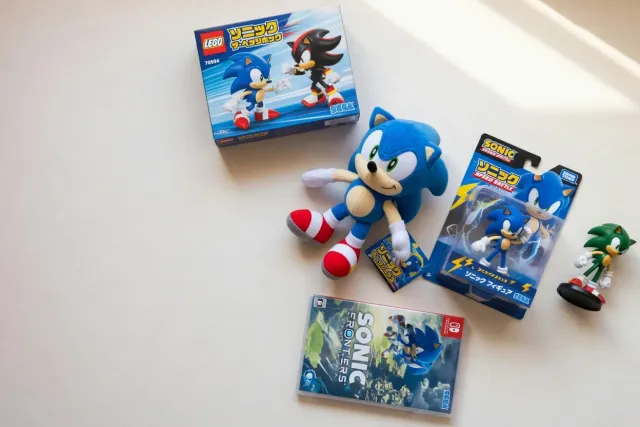Sonic the Hedgehog merchandise from Japan