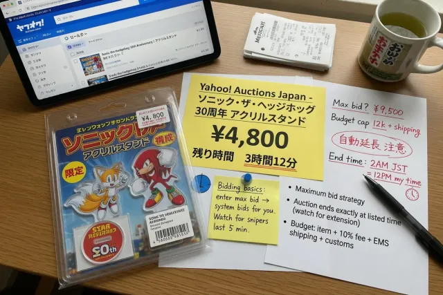 How to Bid on Yahoo! Auctions Japan