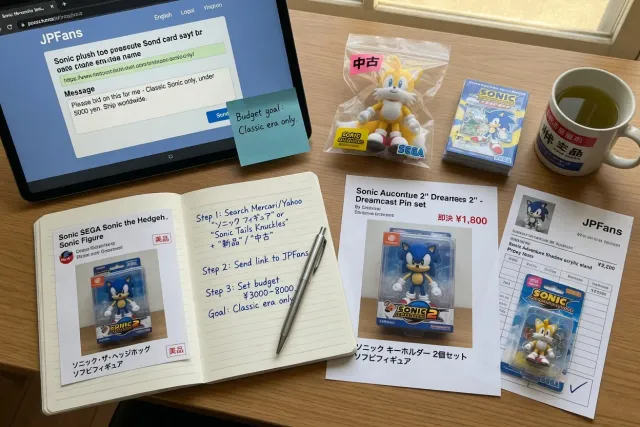 How to Buy Sonic Merchandise from Japan