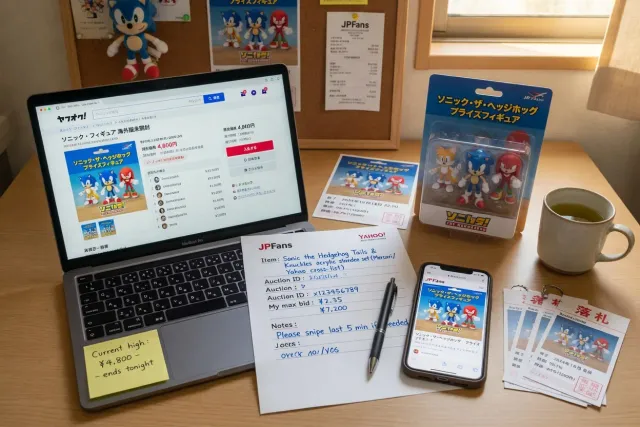 How Yahoo! Auctions Japan bidding works