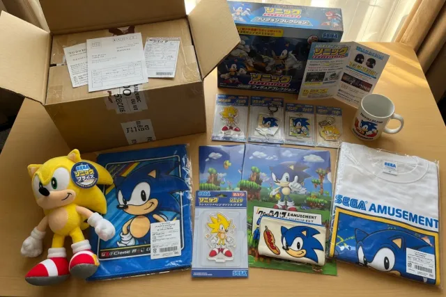 Why buy Sonic merchandise from Japan?