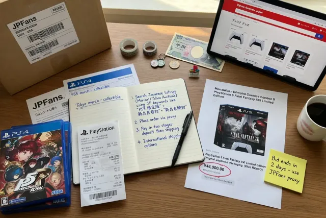 How to Buy PlayStation Items from Japan