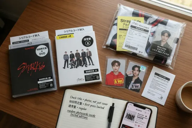 Know the main types of Stray Kids merchandise available in Japan