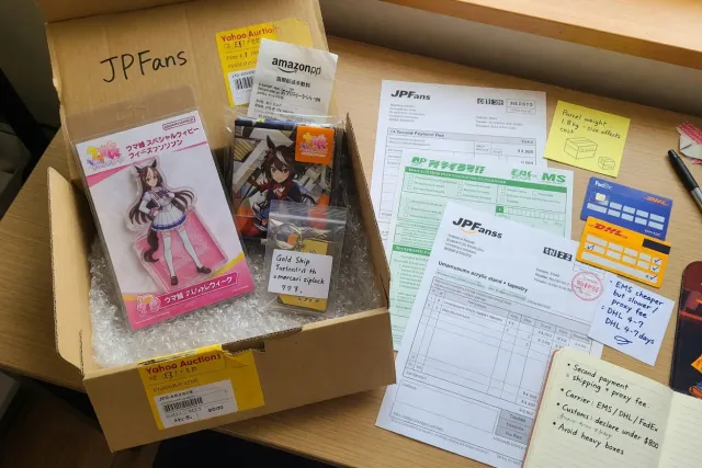 How International Shipping Works for Umamusume Orders