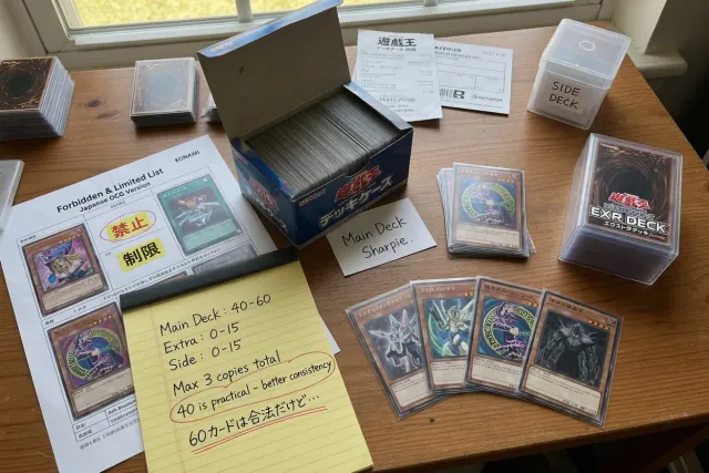 Know the legal Yu-Gi-Oh deck sizes